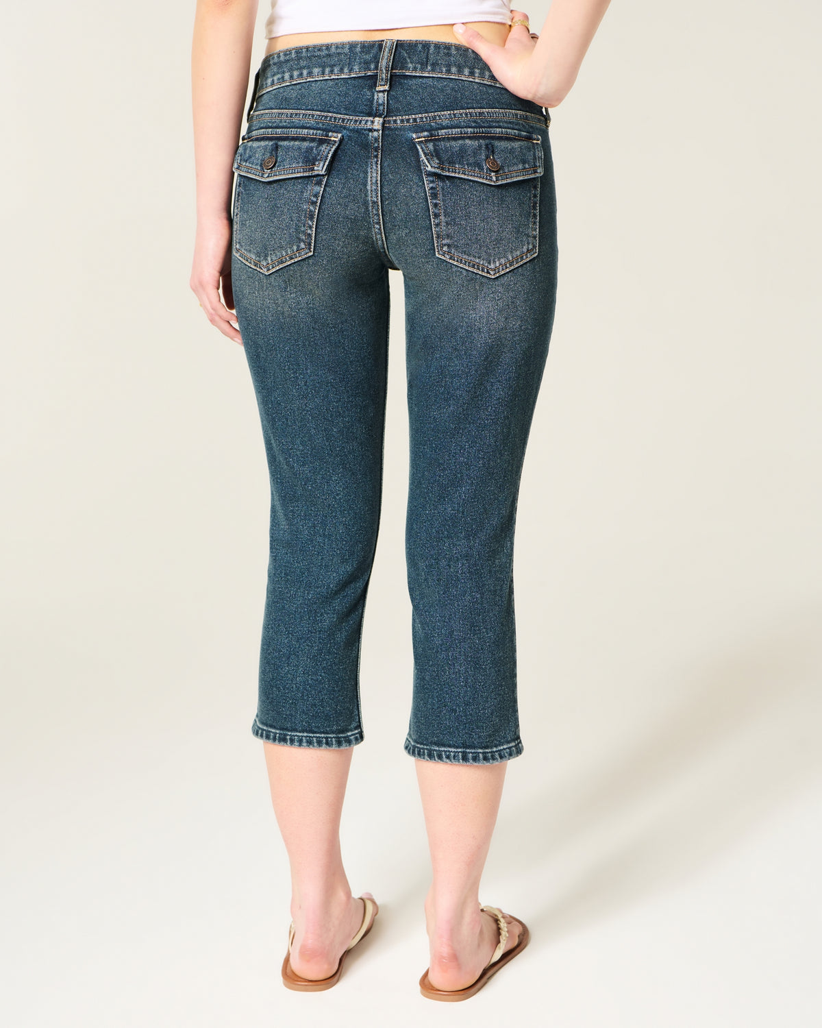 Hollister Low-Rise Capri Jeans