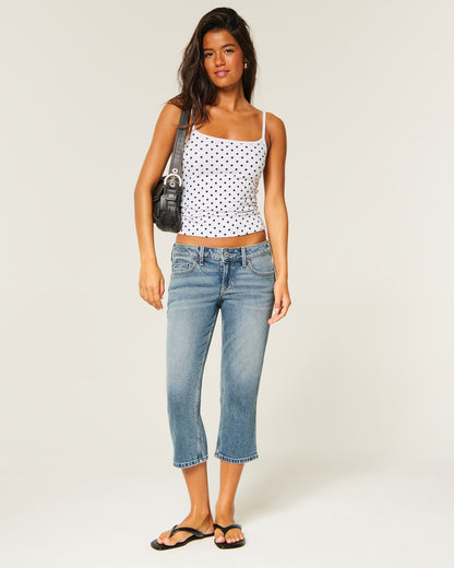 Hollister Low-Rise Capri Jeans