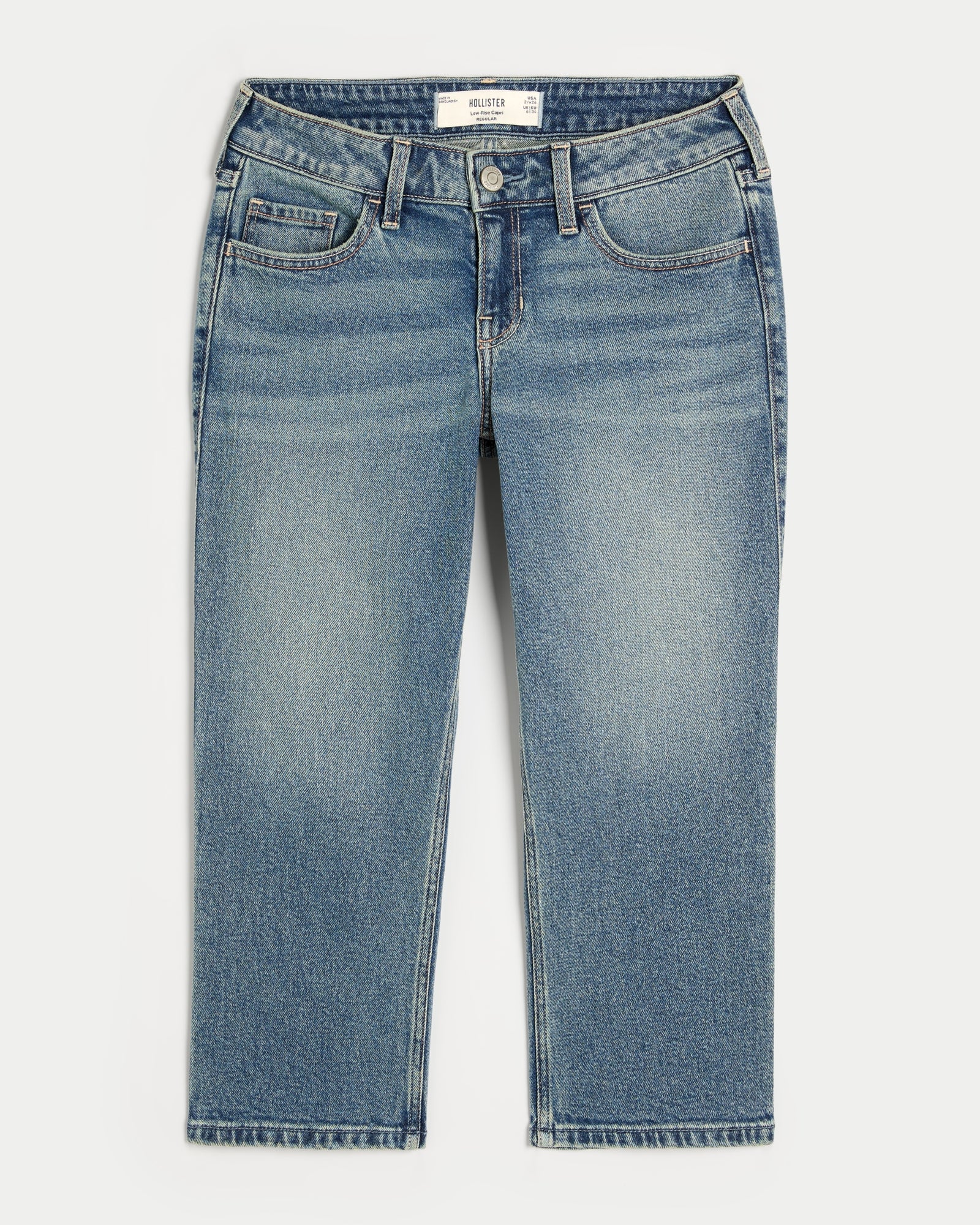 Hollister Low-Rise Capri Jeans