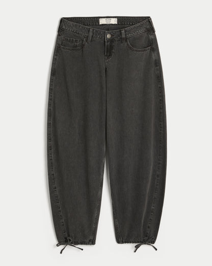 Hollister Ultra Low-Rise Balloon Jeans