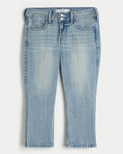 Hollister Ultra Low-Rise Capri Jeans