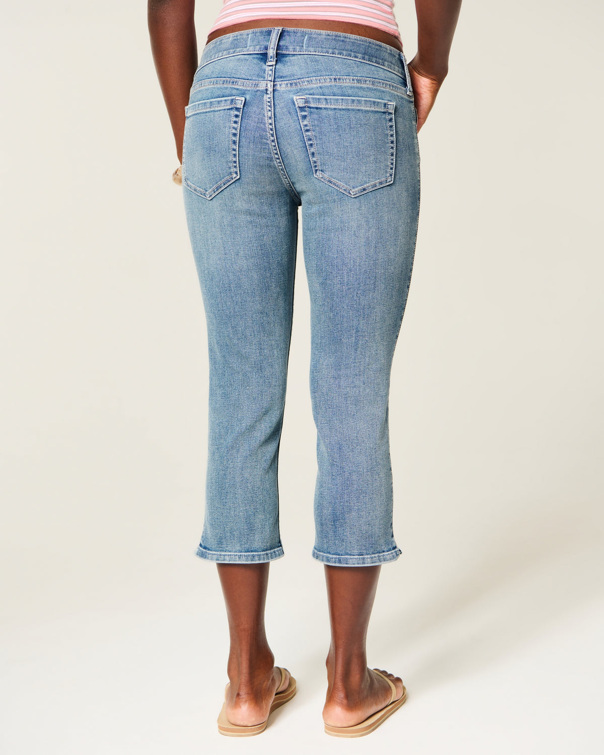 Hollister Ultra Low-Rise Capri Jeans