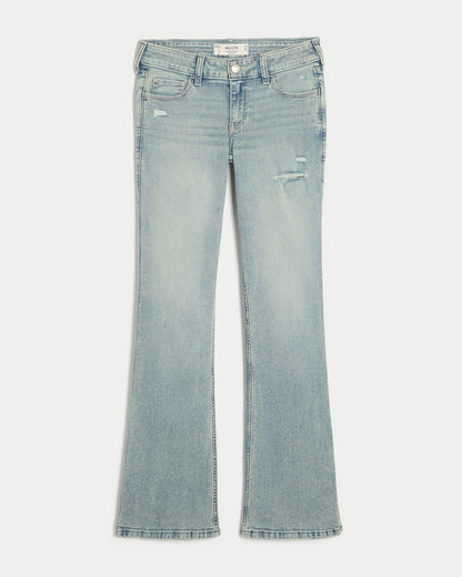 Hollister Low-Rise Stretch Bootcut Jeans
