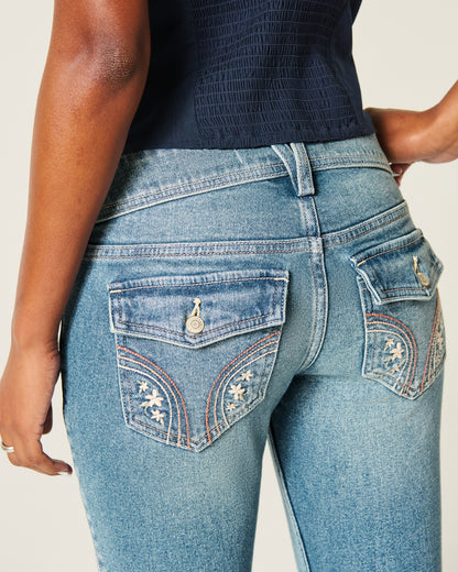 Hollister Low-Rise Bootcut Jeans