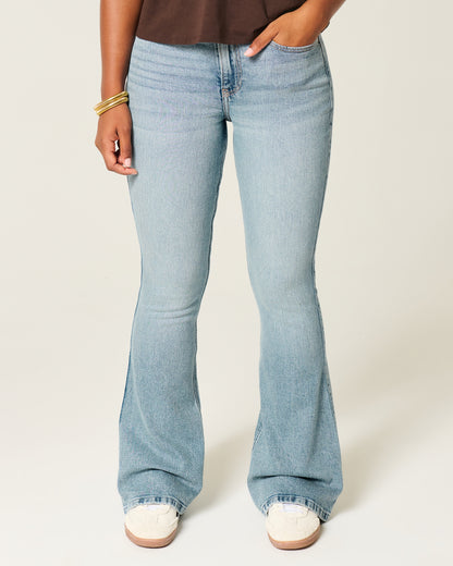 Hollister Curvy High-Rise Flare Jeans