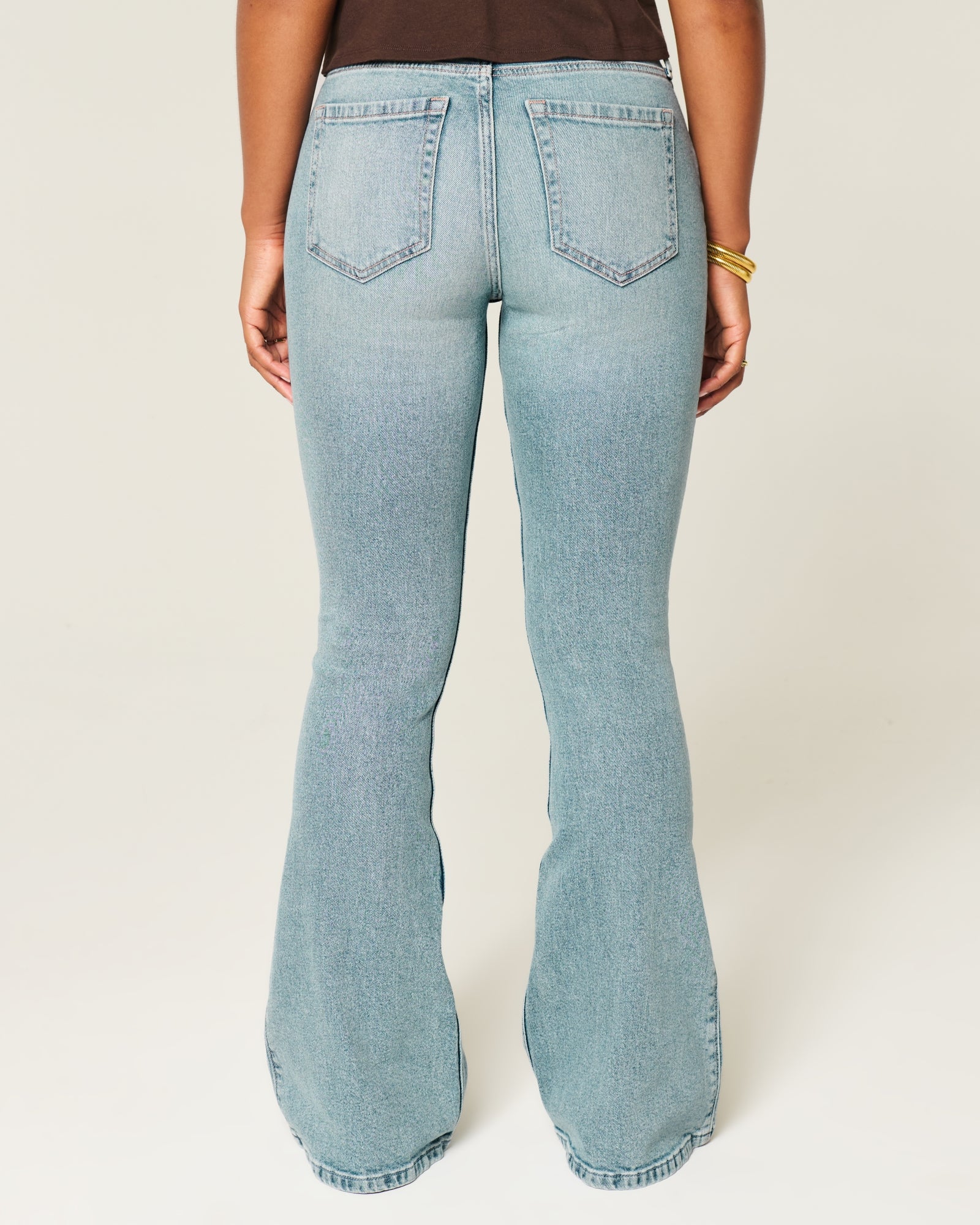 Hollister Curvy High-Rise Flare Jeans