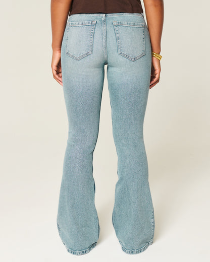 Hollister Curvy High-Rise Flare Jeans