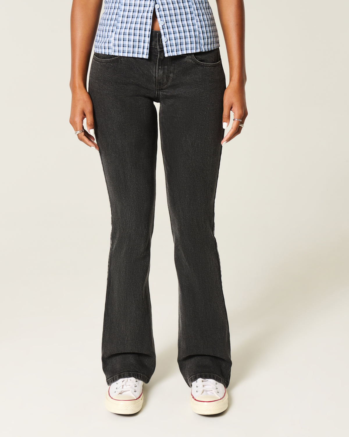 Hollister Low-Rise Bootcut Jeans