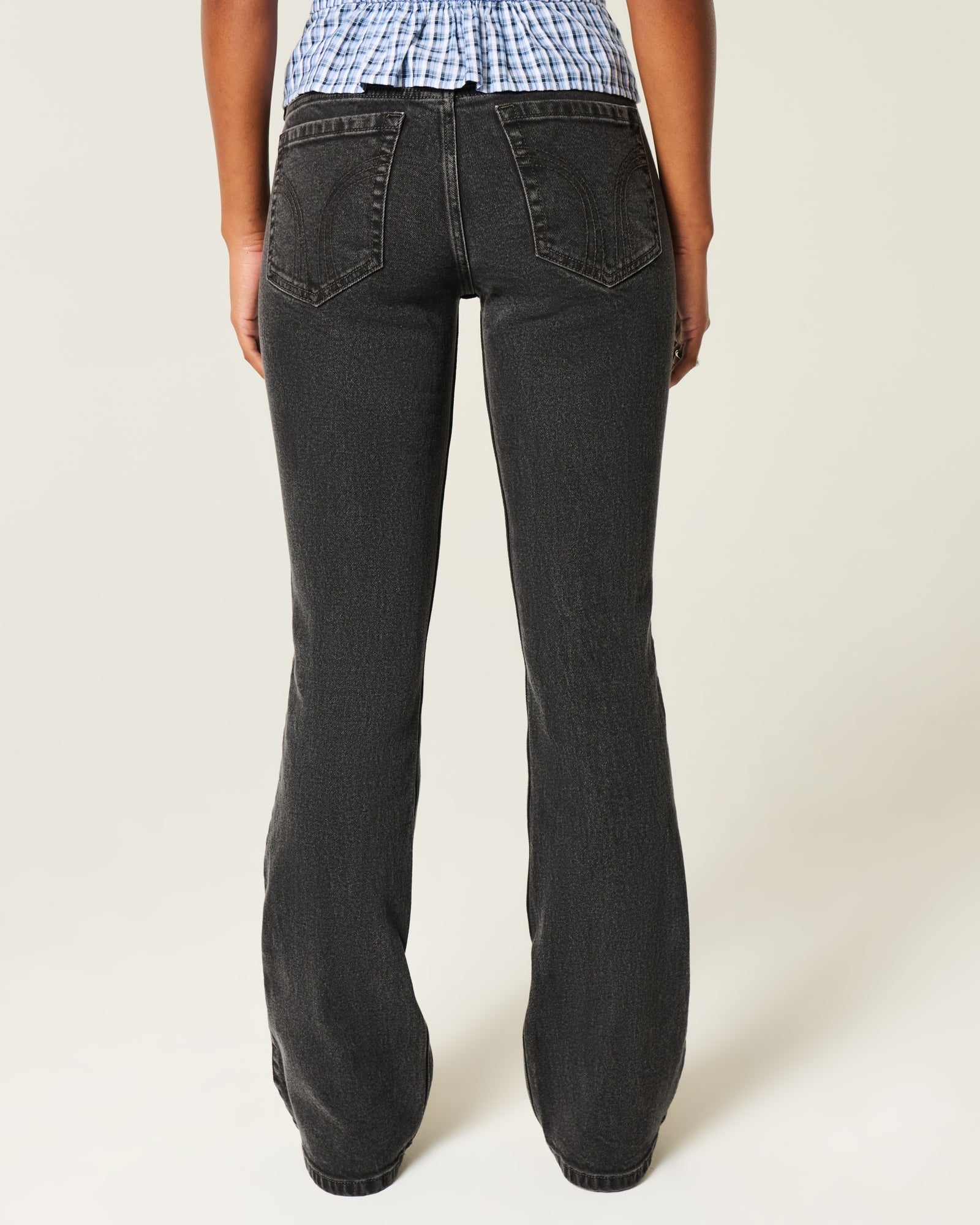 Hollister Low-Rise Bootcut Jeans