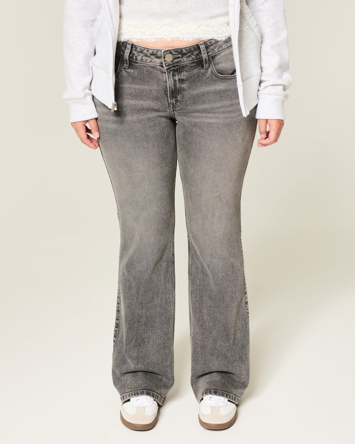 Hollister Low-Rise Bootcut Jeans
