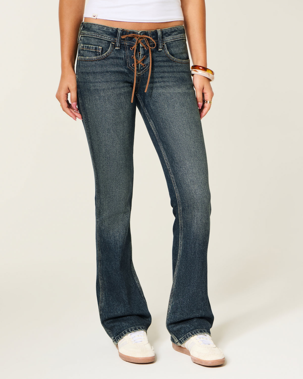Hollister Low-Rise Bootcut Jeans