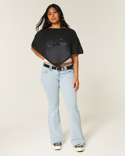 Hollister Low-Rise Bootcut Jeans