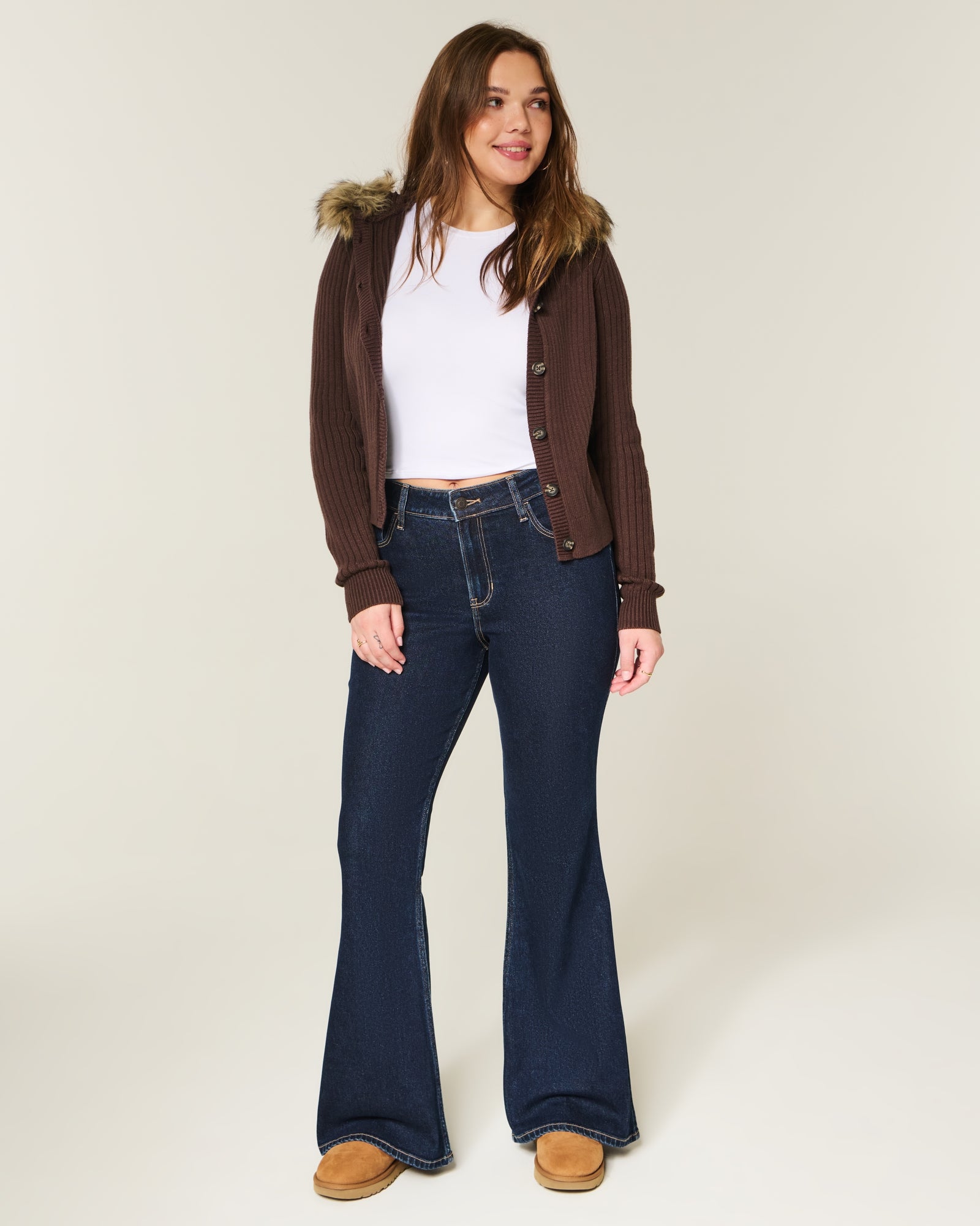 Hollister High-Rise Flare Jeans