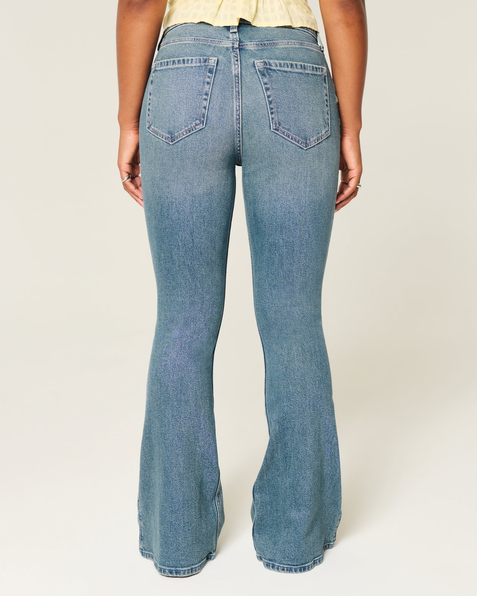 Hollister Curvy High-Rise Flare Jeans