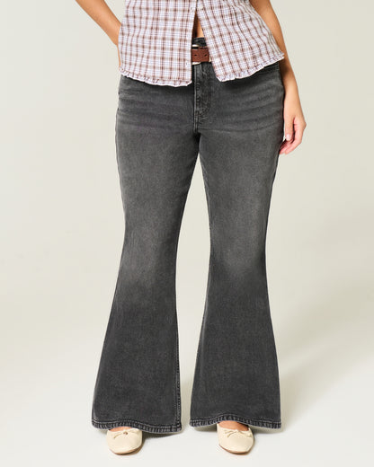 Hollister Curvy High-Rise Flare Jeans