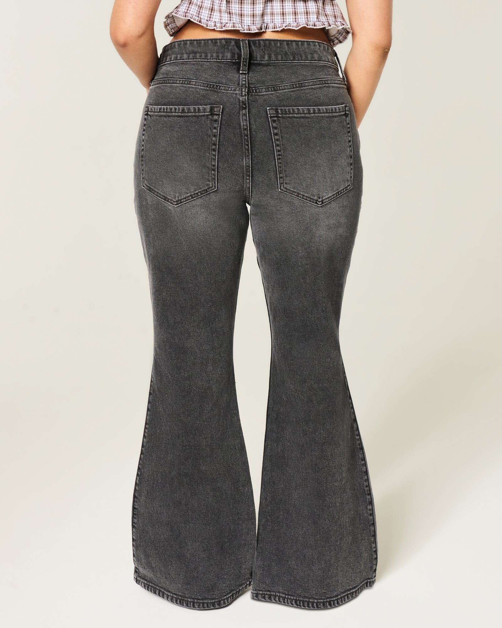Hollister Curvy High-Rise Flare Jeans