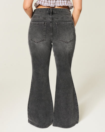 Hollister Curvy High-Rise Flare Jeans