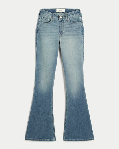 Hollister High-Rise Flare Jeans