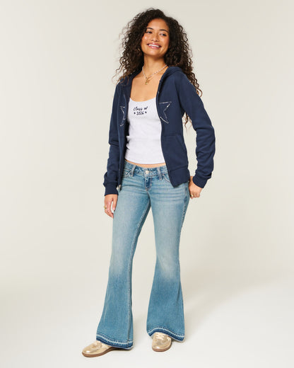 Hollister Ultra Low-Rise Flare Jeans