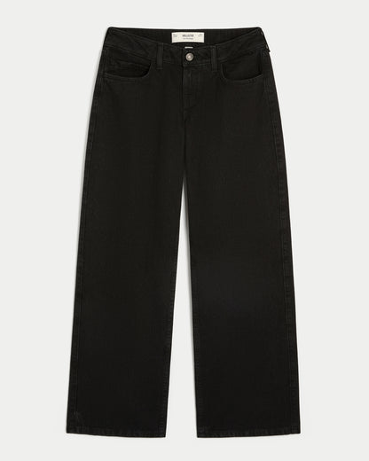 Hollister Curvy Low-Rise Y2K Camo Baggy Jeans