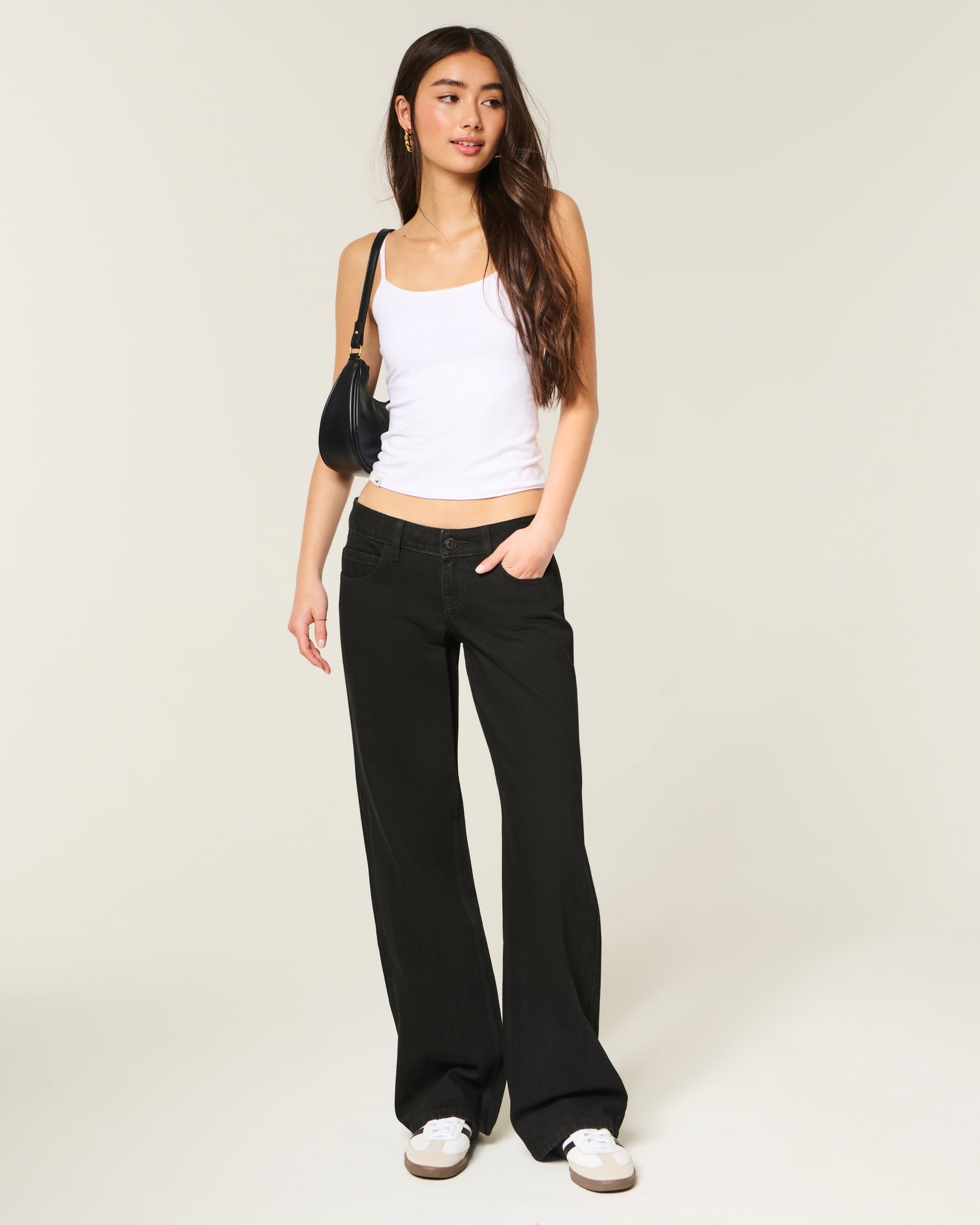 Hollister Ultra Low-Rise Baggy Jeans
