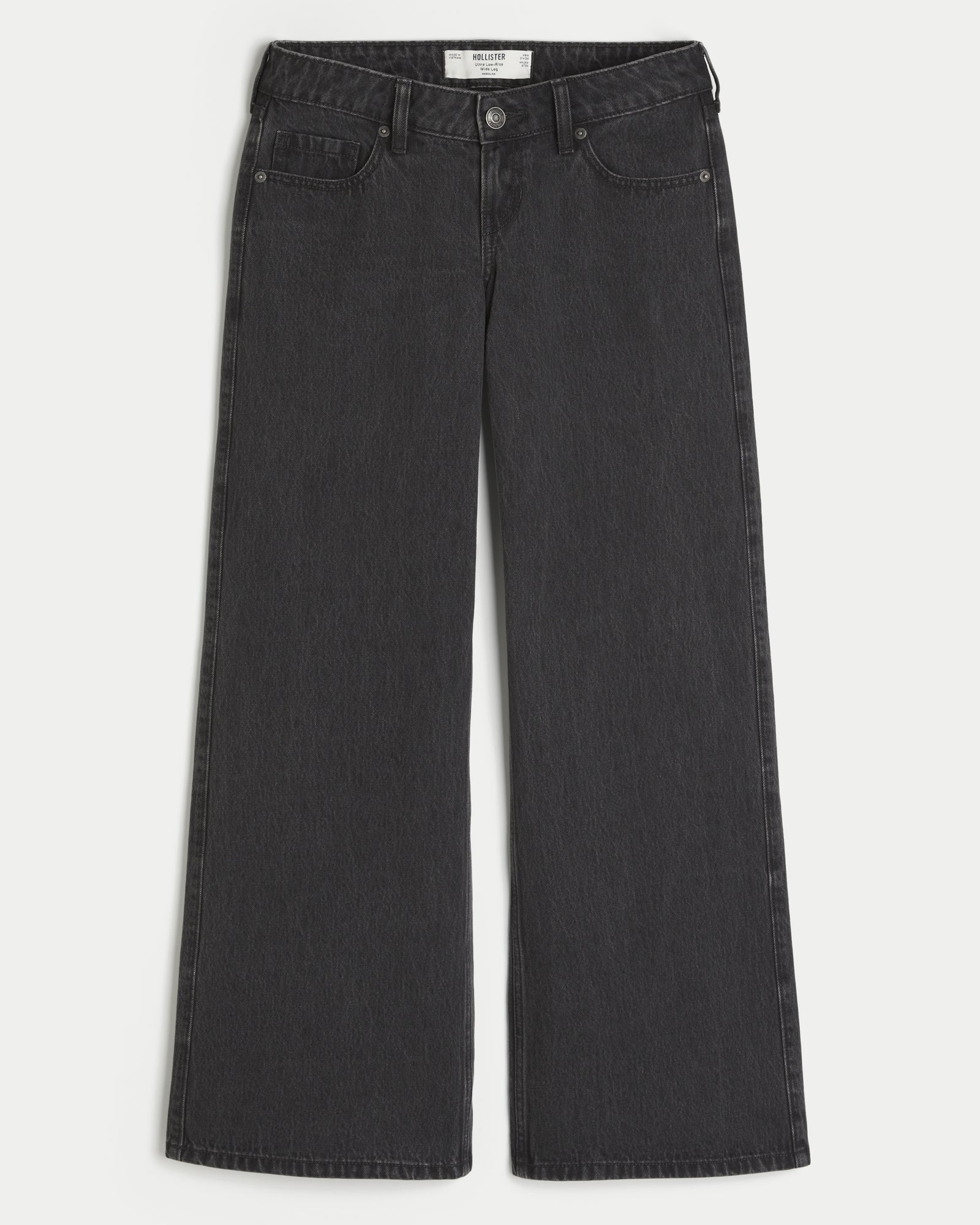 Hollister Ultra Low-Rise Wide-Leg Jeans