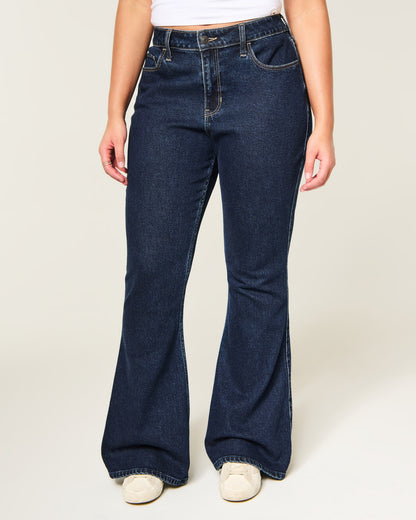 Hollister Curvy High-Rise Flare Jeans