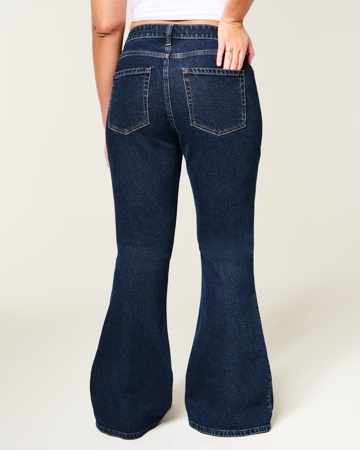 Hollister Curvy High-Rise Flare Jeans
