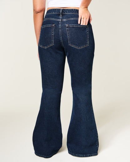 Hollister Curvy High-Rise Flare Jeans