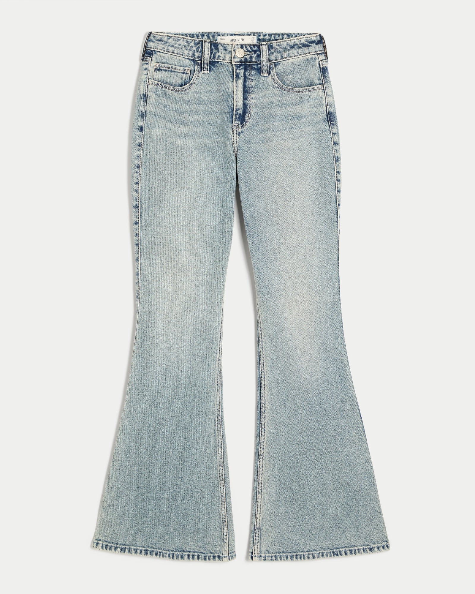 Hollister High-Rise Flare Jeans