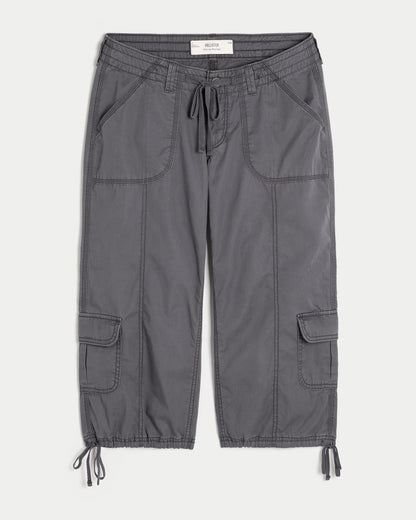 Hollister Ultra Low-Rise Baggy Capri Pants