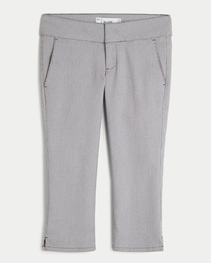 Hollister Low-Rise Menswear Capri Pants