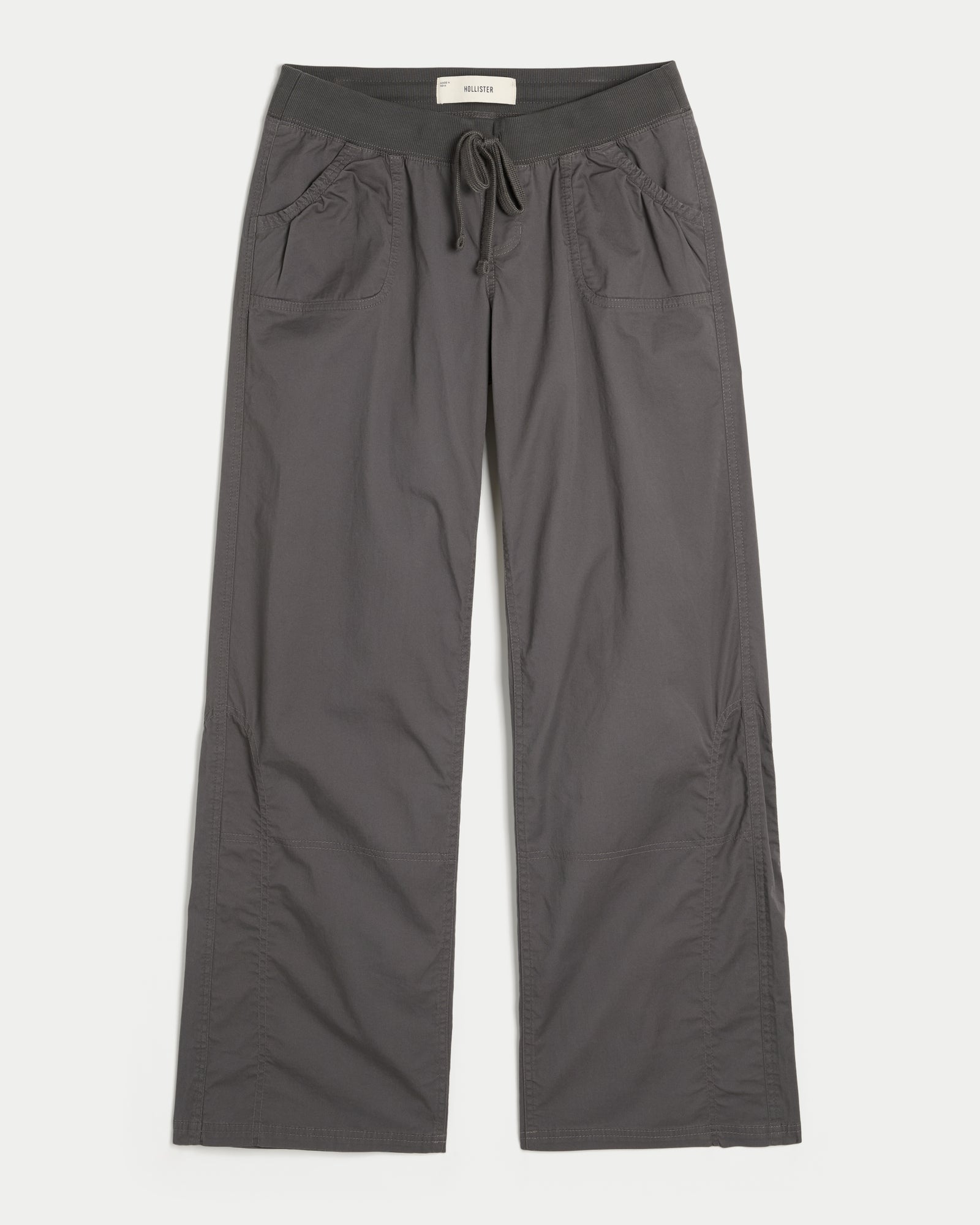 Hollister Hollister Remi Ultra Low-Rise Poplin Pull-On Pants