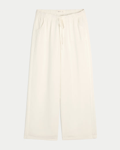 Hollister Pull-On Slub Pants