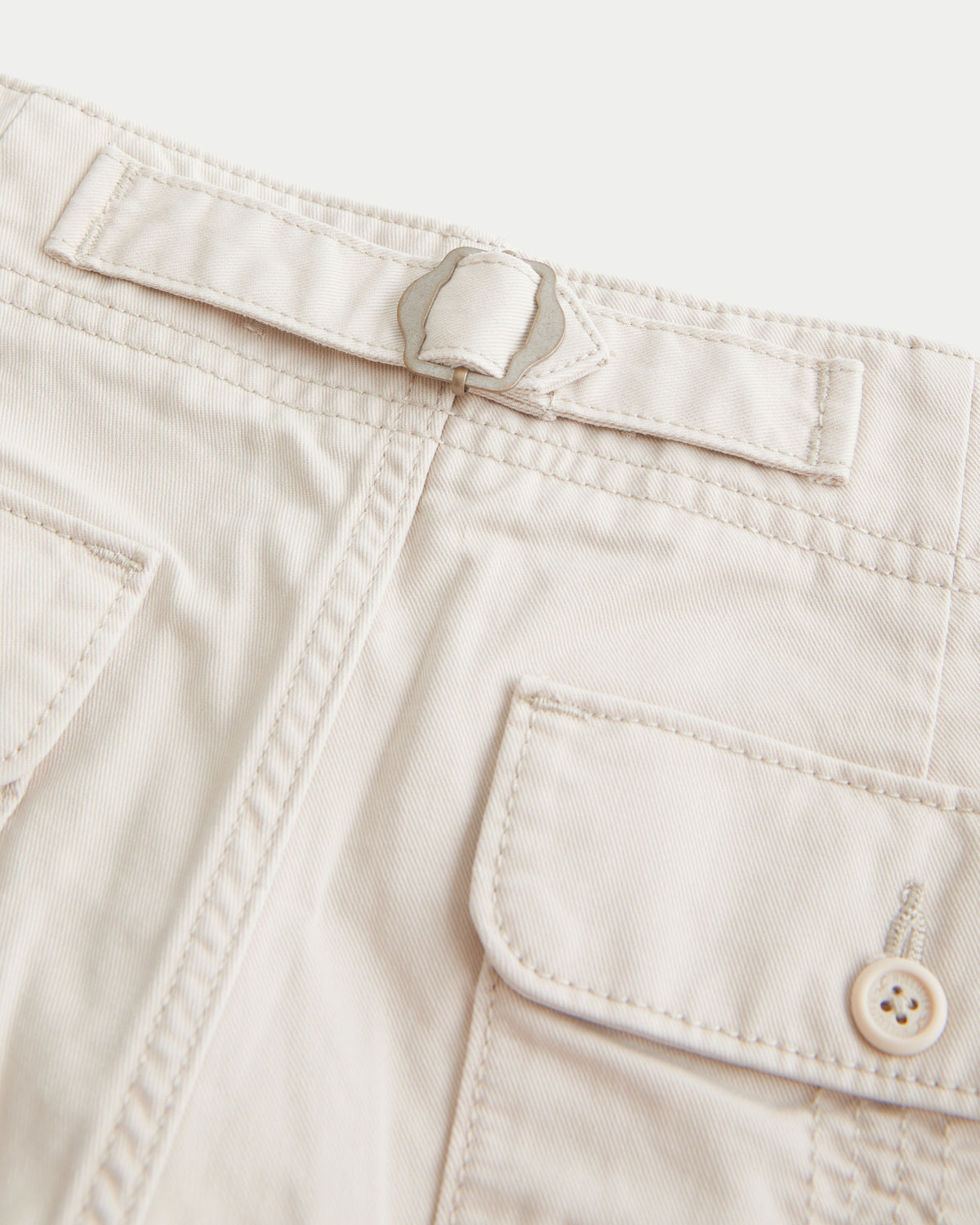 Hollister Ultra Low-Rise Back Buckle Super Baggy Pants