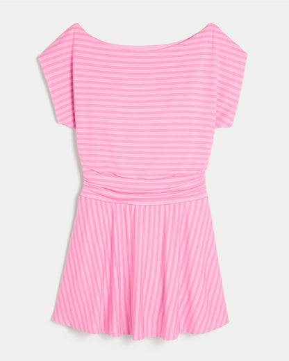 Hollister Off-the-Shoulder Knit Mini Dress