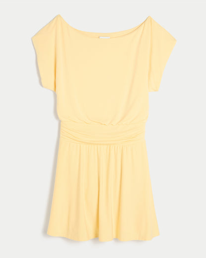 Hollister Off-the-Shoulder Knit Mini Dress