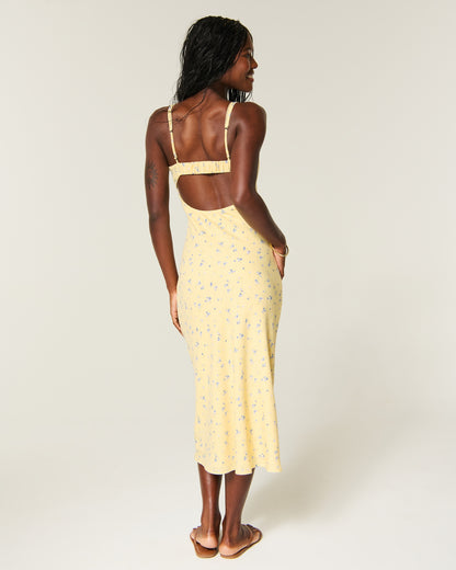 Hollister Crepe Maxi Dress