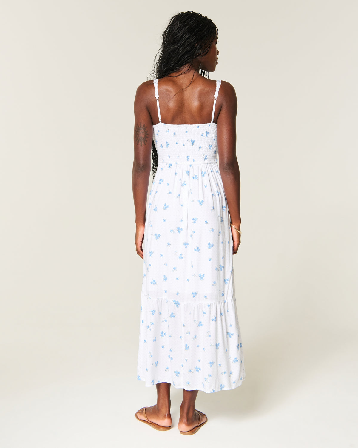 Hollister Pintuck Maxi Dress