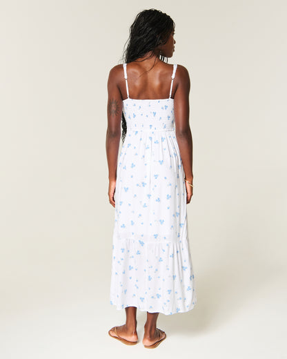 Hollister Pintuck Maxi Dress