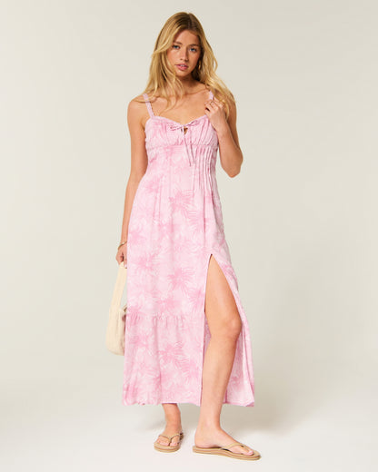 Hollister Pintuck Maxi Dress