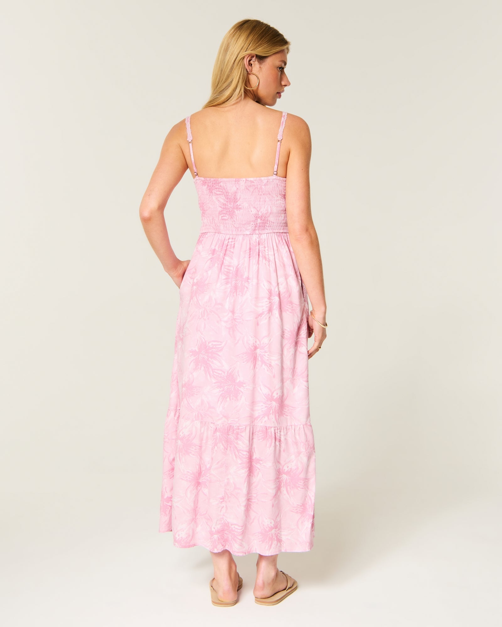 Hollister Pintuck Maxi Dress