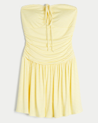 Hollister Knit Halter Mini Dress