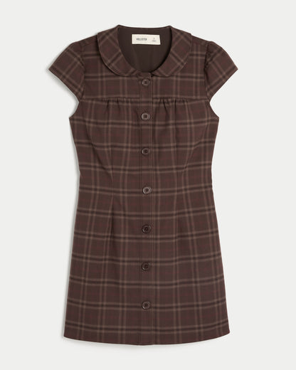 Hollister Peter Pan Collar Mini Dress