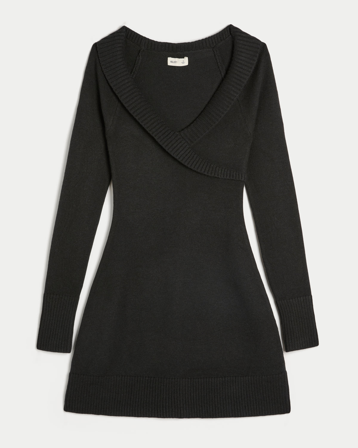 Hollister Crossover Sweater Mini Dress