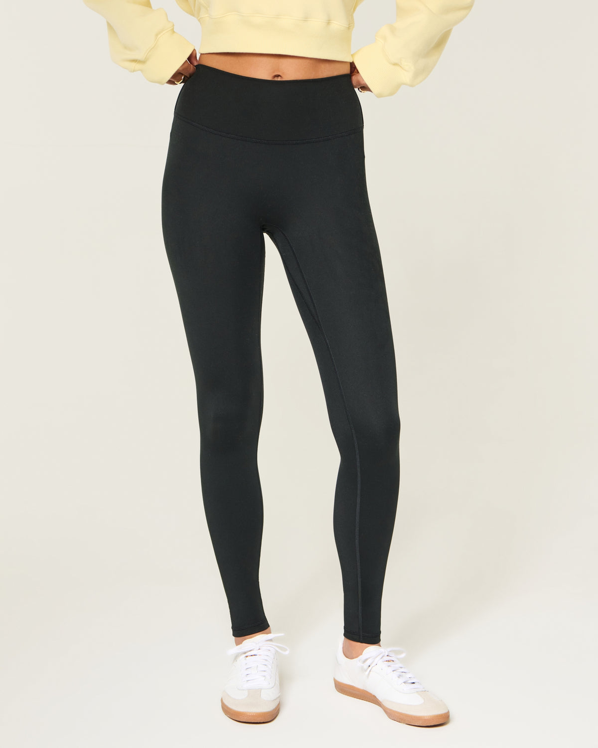 Hollister Gilly Hicks Active No Front Seam Leggings