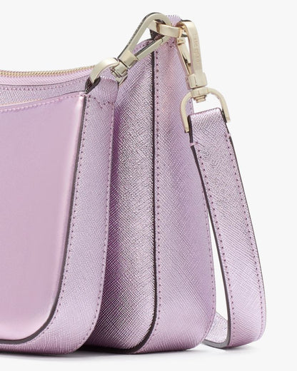 KateSpade Duet Patent Crossbody Duo Quartz Pink
