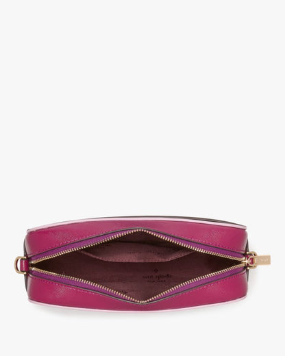 KateSpade Oh Snap Mini Camera Bag Dark Raspberry Multi