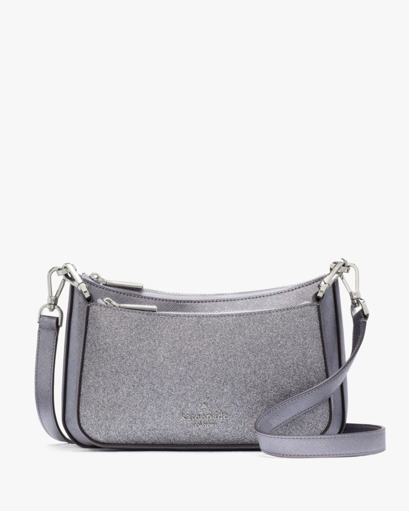 KateSpade Duet Glitter Crossbody Duo Candied Flower