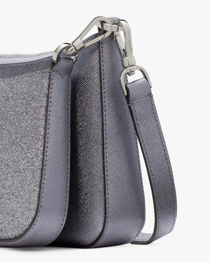 KateSpade Duet Glitter Crossbody Duo Candied Flower